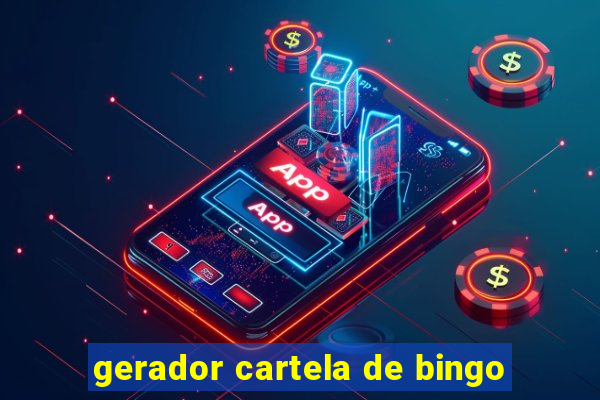 gerador cartela de bingo